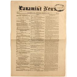 Panamint Newspaper March 18, 1875. Vol 1