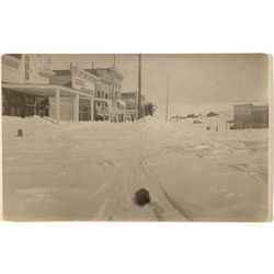 Bodie Winter Street Scene RPPC