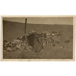 Bodie" Dug-out" RPPC by A.A. Forbes