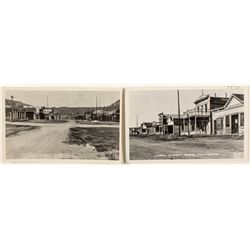 Two Bodie Street Scenes Frashers RPPC