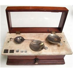Marble Top Drug Store Scale
