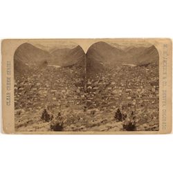 Vista Over Georgetown, CO Stereoview