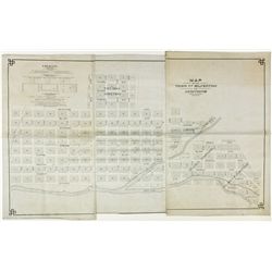 Map of the Town of Silverton, Colorado