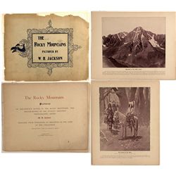 The Rocky Mountains pictured by W. H. Jackson