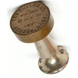 National Bank of Seneca, Kansas, stamp