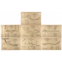 Road from Missouri to Oregon topographical maps