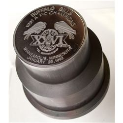Buffalo Bills Super Bowl XXVI Coin Die