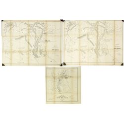 3 New Mexico Maps, 1859, 1860, 1863