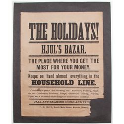 Eureka, Nevada Broadside