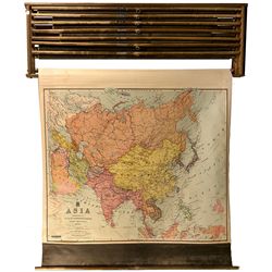 Winnemucca, Nevada school roll down maps