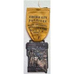Rare Virginia City Premiere ribbon