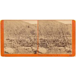 Panorama of Virginia City Stereoview