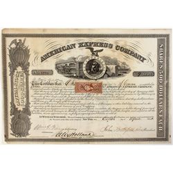 American Express Co. Stock Certificate 1865