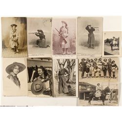 Cowgirl Post Cards