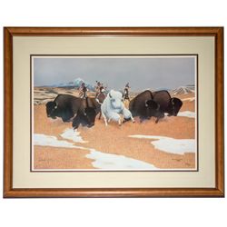 A New Medicine Robe, Roye Signed Print