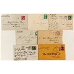 Interesting collection of Aurora, Nevada covers