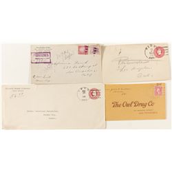 4 nice Mineral County cancels