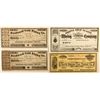 Image 1 : Four stock certificates: Orient Gold, Deadwood, and North Banner