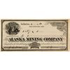 Image 1 : Alaska Mining Company Stock Certificate