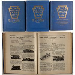 The Mining Catalog, Metal-Quarry Edition, 1922-24
