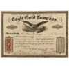 Image 1 : Eagle Gold Company Stock Certificate