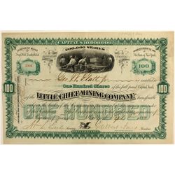 Little Chief Mining Co Stock Certificate