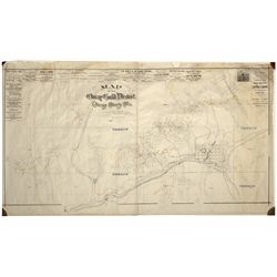 Ouray Gold District Map , Ouray County, CO