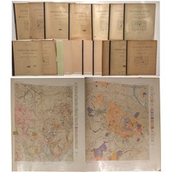 Colorado Geologic Atlas Set, 1894-1916