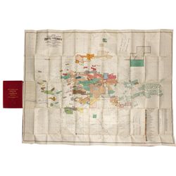 Map of Mining Claims Butte and Vicinity Montana