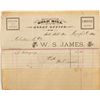 Image 1 : Gold Hill Assay Office, W.S. James Billhead Gold Hill, NV