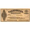 Image 1 : California Mining Company stock certificate, Comstock's Great Exploration Tunnel!