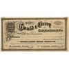 Image 1 : RARE Flood signature on Gould & Curry Silver Mining stock certificate