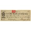Image 1 : Bank of California Check from V&T