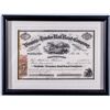 Image 1 : 1869 Virginia and Truckee Bond Issued to and Signed by Sharon