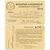 Image 1 : Tonopah & Goldfield Railroad Co. 1910 Pass