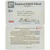 Image 1 : Tonopah & Goldfield Railroad Co. 1911 Pass