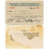 Image 1 : Las Vegas & Tonopah and Bullfrog Goldfield Railroad Co. 1916 Pass.