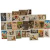 Image 1 : Corkscrew Tradecards, Postcards, Caracitures, and