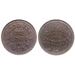 Can Can Restaurant Token