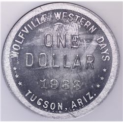 Wolfville Western Days Token