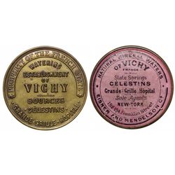 Vichy Mineral Water, New York shell card