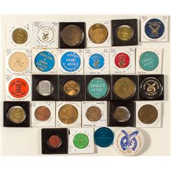 Fraternal Order of Eagles Alaska Tokens