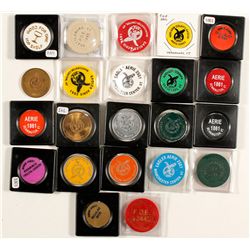 Fraternal Order of Eagles Vermont Tokens