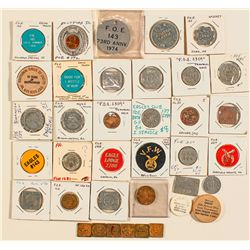 Fraternal Order of Eagles Tokens Grab Bag One