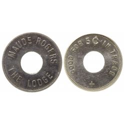 Maude Rogers Brothel Token