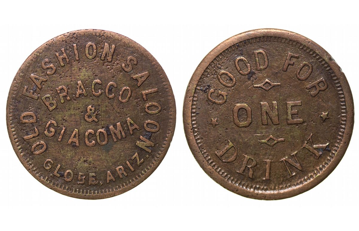 Arizona Copper Saloon Token