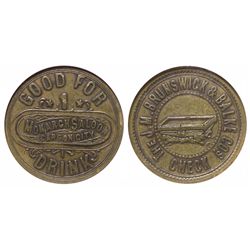 Billiard Saloon Token