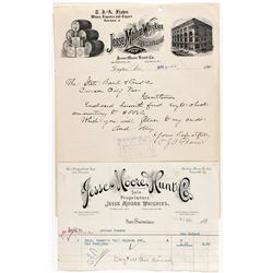 Jesse Moore Whiskies Letterhead