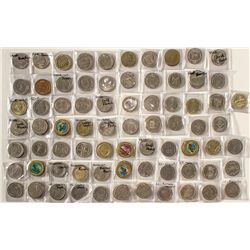 Nevada Casino Tokens Mixed Lot