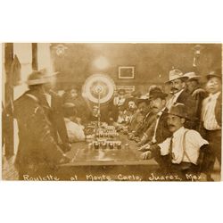 Juarez, Mexico Gaming Interior c. 1920